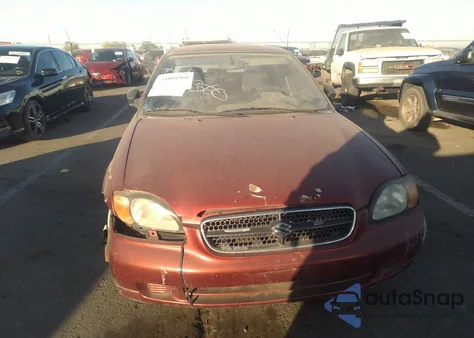 2000 Suzuki Esteem Gl 1.8/Glx 1.8/Glx+ из США, поврежденный, VIN JS2GB41S9Y5184889